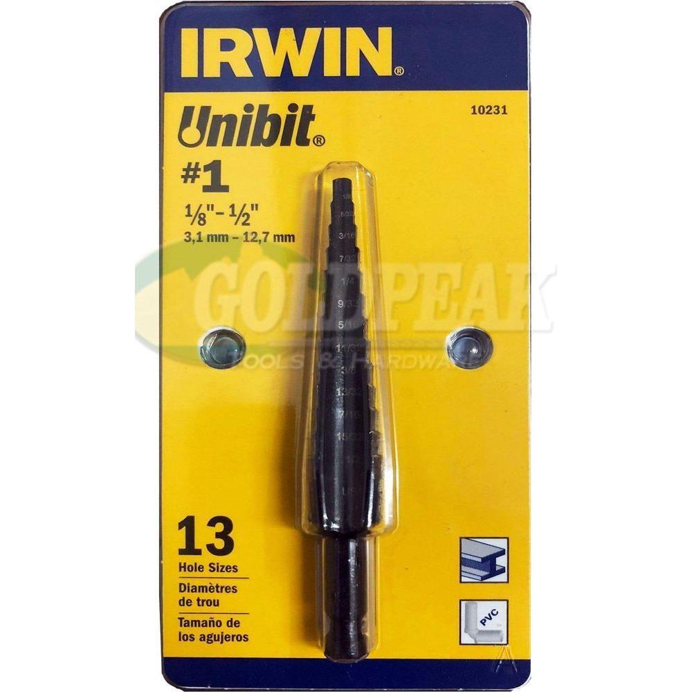 Irwin Step Drill Bit - Goldpeak Tools PH Irwin Irwin Step Drill Bit - Goldpeak Tools PH Irwin